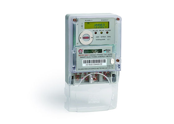 PLC RF모듈과 IEC62053 23 4 요금표 스마트 전력 미터 220v 킬로와트시 미터