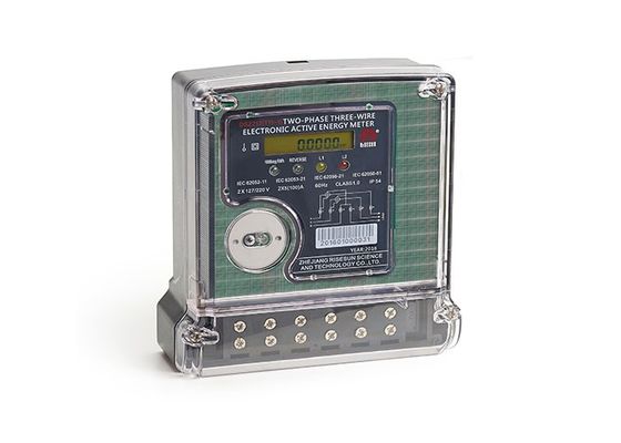현자형 레지스터 더블 위상 전기 계량기 등급 1 정확도 국제전기기술위원회 62052 11